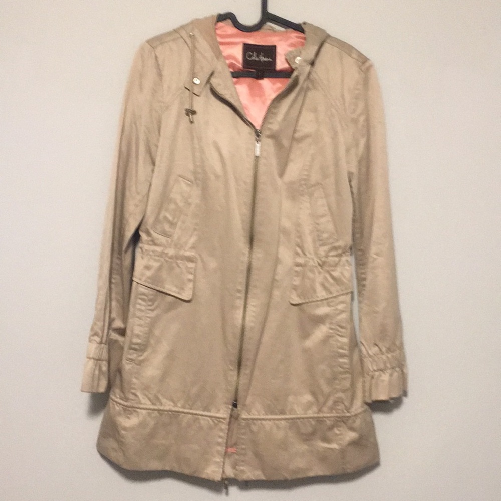 Cole Haan Tan Raincoat